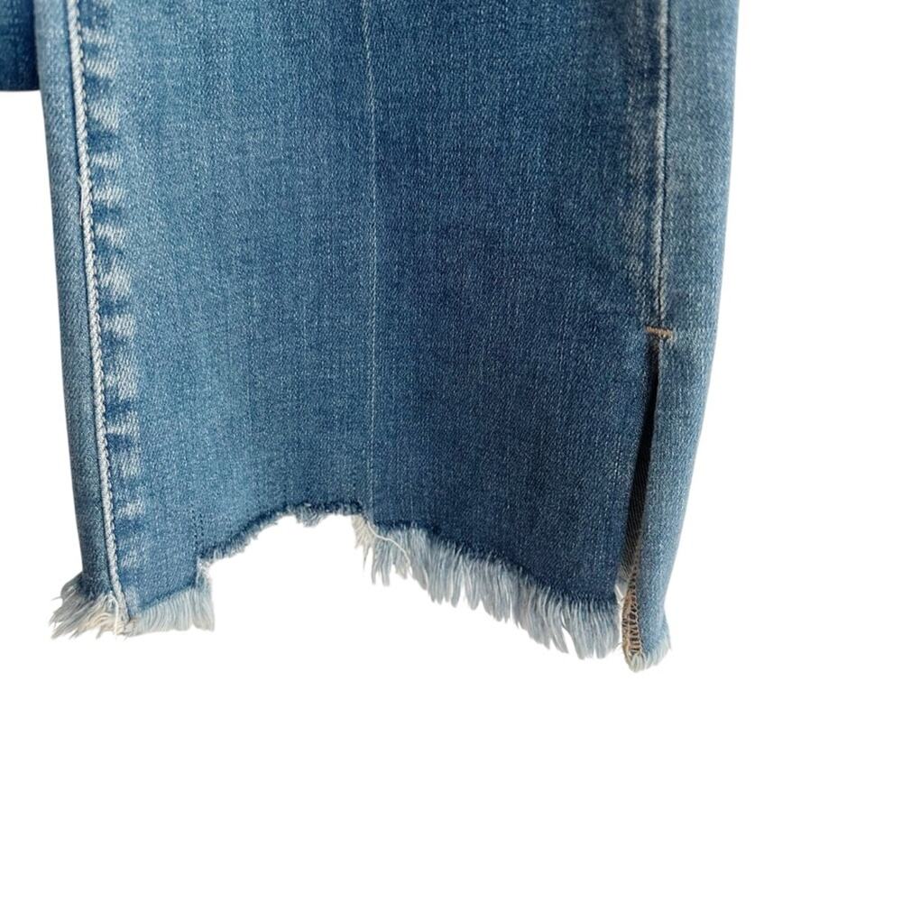 KanCan 165715 Raw Hem High Rise Flare Jeans - Picture 5 of 9